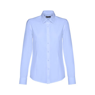 TOKYO WOMEN. Женская рубашка oxford, цвет голубой  размер XL - 30154-124-XL- Фото №2