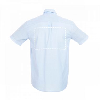 THC LONDON. Оксфордська сорочка для чоловіків, колір блакитний  розмір L - 30157-124-L- Фото №7