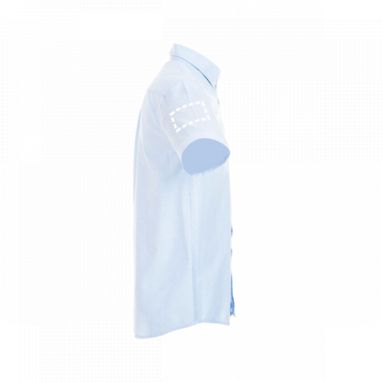 THC LONDON. Оксфордська сорочка для чоловіків, колір блакитний  розмір L - 30157-124-L- Фото №9