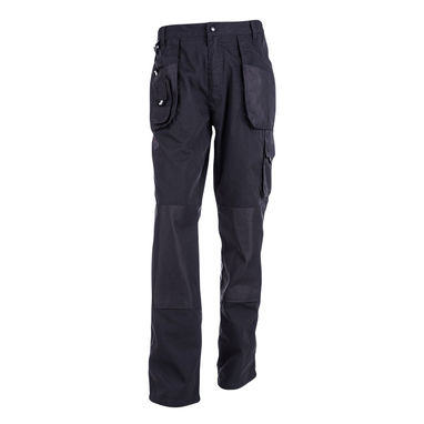 THC WARSAW. Чоловічі робочі штани, колір темно-синій  розмір L - 30178-134-L- Фото №2