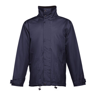 LIUBLIANA. Пальто с подкладкой унисекс, цвет синий  размер XL - 30183-134-XL- Фото №2