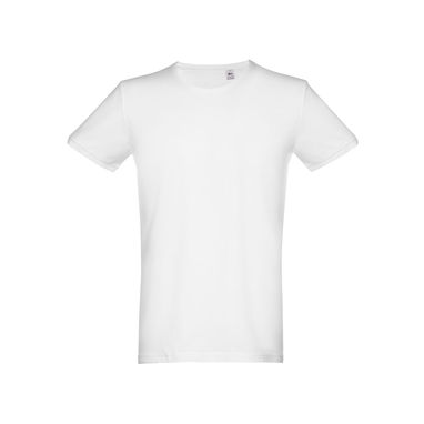 SAN MARINO. Мужская футболка, цвет белый  размер M - 30185-106-M- Фото №2