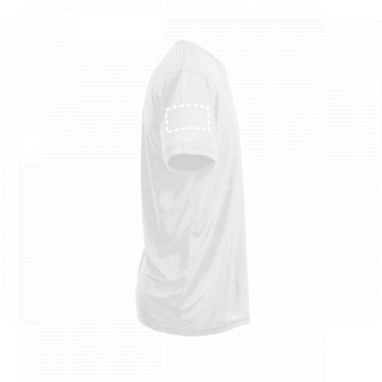 NICOSIA. Мужская техническая футболка, цвет белый  размер L - 30192-106-L- Фото №5