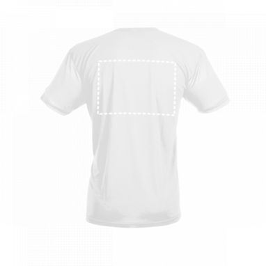 NICOSIA. Мужская техническая футболка, цвет белый  размер L - 30192-106-L- Фото №7