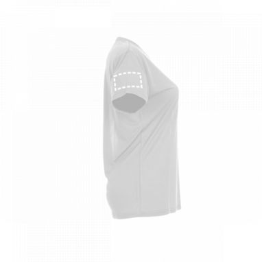 NICOSIA WOMEN. Женская техническая футболка, цвет белый  размер XL - 30193-106-XL- Фото №5