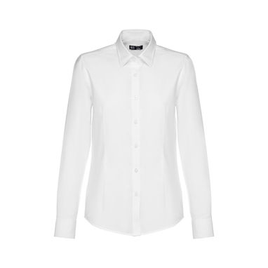 TOKYO WOMEN. Женская рубашка oxford, цвет белый  размер L - 30197-106-L- Фото №2