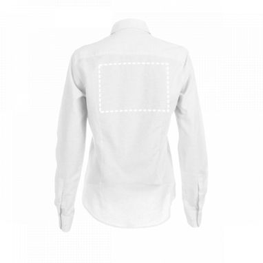 TOKYO WOMEN. Женская рубашка oxford, цвет белый  размер XL - 30197-106-XL- Фото №6