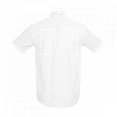 THC LONDON WH. Оксфордська сорочка для чоловіків, колір білий  розмір L - 30200-106-L- Фото №7