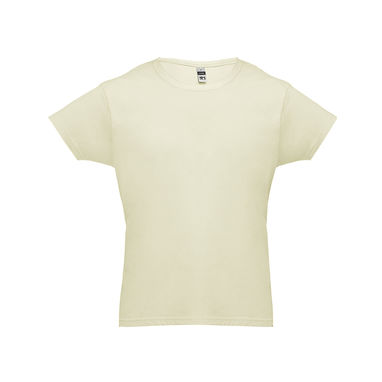 LUANDA. Мужская футболка, цвет пастельно-желтый  размер L - 30102-158-L- Фото №2