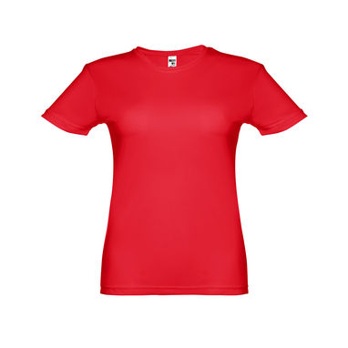 NICOSIA WOMEN. Женская техническая футболка, цвет красный  размер M - 30128-105-M- Фото №2