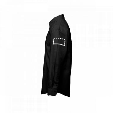 TOKYO. Мужская рубашка oxford, цвет черный  размер XL - 30153-103-XL- Фото №9