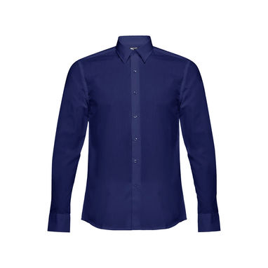 BATALHA. Мужская рубашка popeline, цвет синий  размер M - 30211-134-M- Фото №2