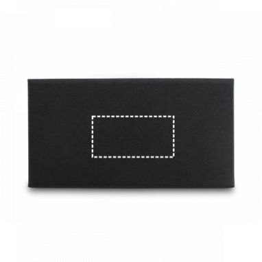 Металевий ліхтар з 3 світлодіодами в подарунковій коробці, колір чорний - 21109-104- Фото №5