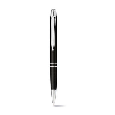 Металлическая шариковая ручка, синие чернила, SANTINI, цвет черный - 81187-103- Фото №2