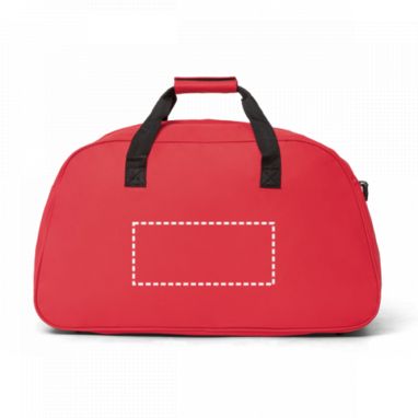 Дорожня сумка з поліестеру, 600D, колір сірий - 72023-123- Фото №4