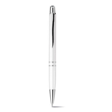 Металлическая шариковая ручка, синие чернила, SANTINI, цвет белый - 81187-106- Фото №2