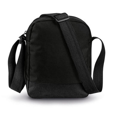 Полиэстеровая дорожная сумка с плечевым ремнем, 600D, цвет черный - 72425-103- Фото №2