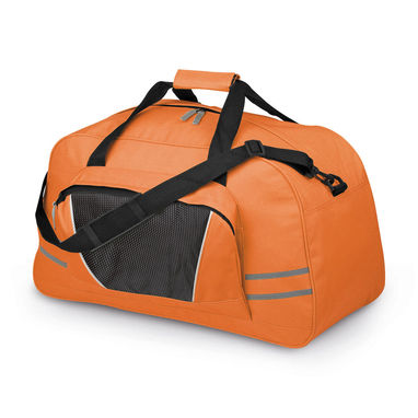Дорожня сумка з поліестеру, 600D, колір помаранчевий - 72023-128- Фото №2