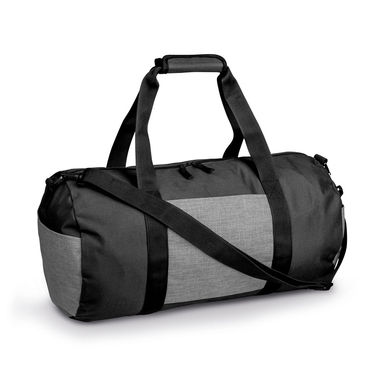 Дорожня сумка з поліестеру, 600D, колір чорний - 72432-123- Фото №2