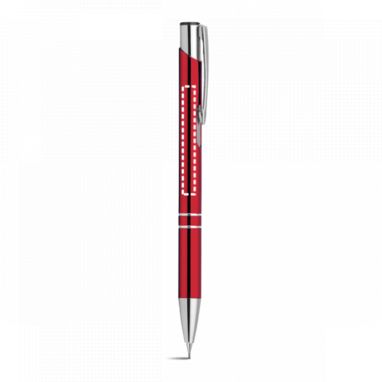 Металлический автоматический карандаш, графит 0,5 мм, цвет серый - 12577-147- Фото №5