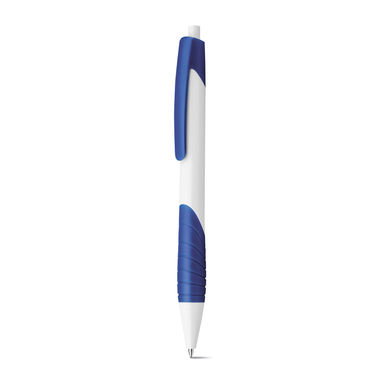 Пластикова кулькова ручка, сині чорнила, колір синій - 12581-104- Фото №2
