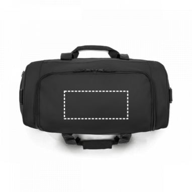 Дорожня сумка з поліестеру, 600D, колір чорний - 72438-103- Фото №6