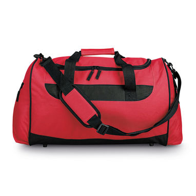 Дорожня сумка з поліестеру, 600D, колір червоний - 72438-105- Фото №2
