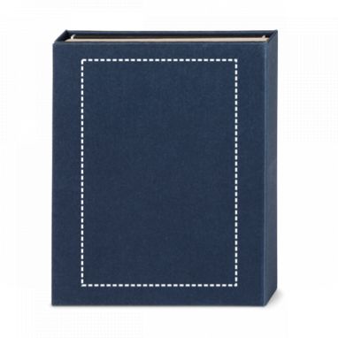 Записная книжка с клеящейся бумаг., шариковой руч., 2 каранд., цвет синий - 53428-104- Фото №3