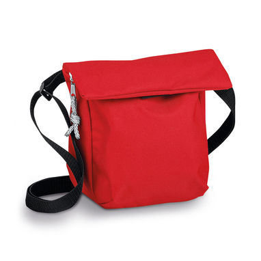 Плечевая сумка из полиэстера, 600D, цвет красный - 92522-105- Фото №2