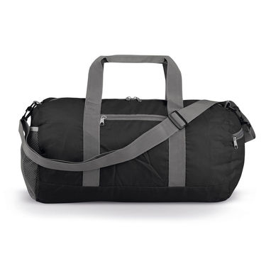 Складна спортивна сумка, 190T RIPSTOP/поліестер, колір чорний - 72468-103- Фото №2