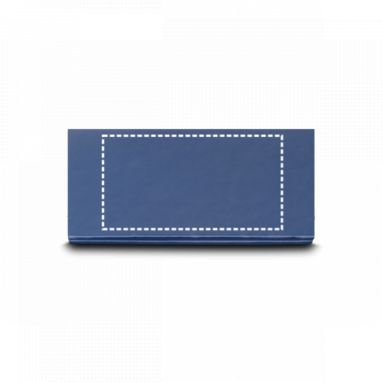 Набор клеящихся блоков с подставкой для карандашей, цвет синий - 53434-104- Фото №3
