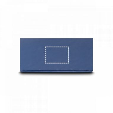 Набор клеящихся блоков с подставкой для карандашей, цвет синий - 53434-104- Фото №4