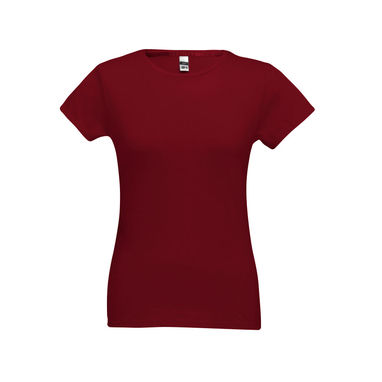 SOFIA. Женская футболка, цвет бордовый  размер L - 30106-115-L- Фото №1