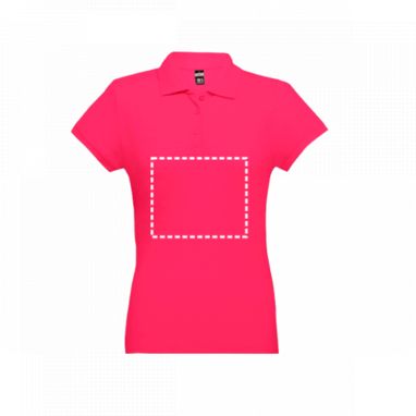 EVE. жіноче поло, колір рожевий  розмір XL - 30135-102-XL- Фото №3