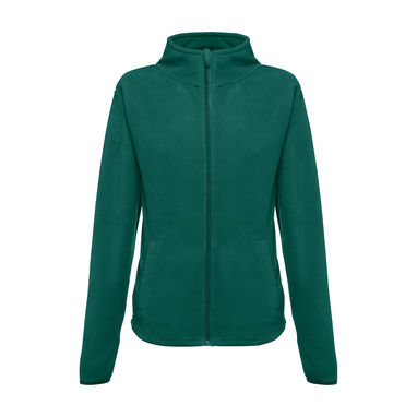 HELSINKI WOMEN. Женская флисовая куртка с молнией, цвет темно-зеленый  размер L - 30165-129-L- Фото №1