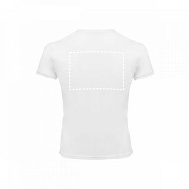 QUITO. Детская футболка унисекс, цвет белый  размер 10 - 30168-106-10- Фото №6