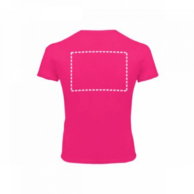 QUITO. Детская футболка унисекс, цвет розовый  размер 10 - 30169-102-10- Фото №6
