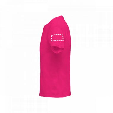 QUITO. Детская футболка унисекс, цвет красный  размер 2 - 30169-105-2- Фото №4