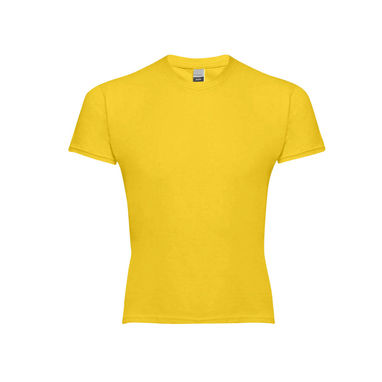 QUITO. Детская футболка унисекс, цвет желтый  размер 12 - 30169-108-12- Фото №1