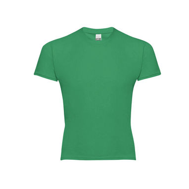 QUITO. Детская футболка унисекс, цвет зеленый  размер 10 - 30169-109-10- Фото №1