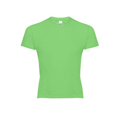 QUITO. Детская футболка унисекс, цвет светло-зеленый  размер 2 - 30169-119-2- Фото №1