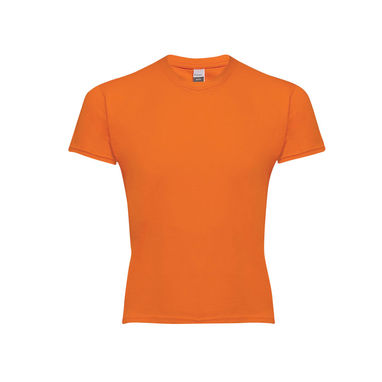 QUITO. Детская футболка унисекс, цвет оранжевый  размер 10 - 30169-128-10- Фото №1
