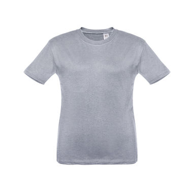 QUITO. Детская футболка унисекс, цвет матовый cветло-серый  размер 10 - 30169-183-10- Фото №1