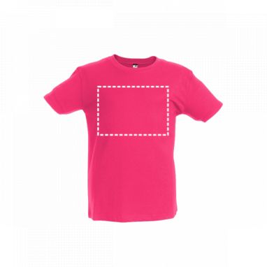 ANKARA KIDS. Детская футболка унисекс, цвет розовый  размер 10 - 30171-102-10- Фото №3