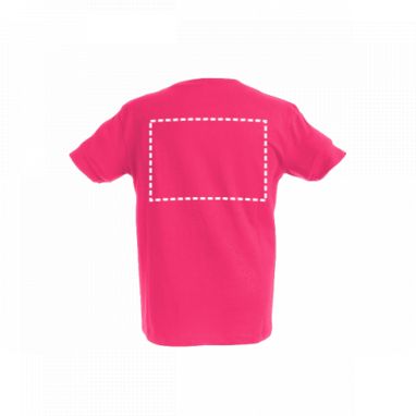 ANKARA KIDS. Детская футболка унисекс, цвет розовый  размер 10 - 30171-102-10- Фото №6