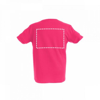 ANKARA KIDS. Детская футболка унисекс, цвет розовый  размер 10 - 30171-102-10- Фото №7