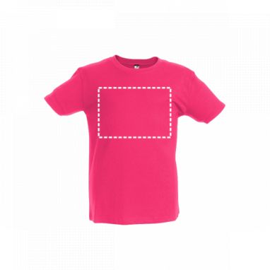 ANKARA KIDS. Детская футболка унисекс, цвет розовый  размер 12 - 30171-102-12- Фото №2