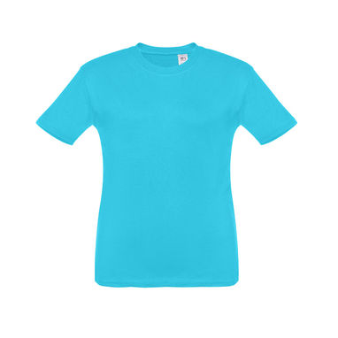 ANKARA KIDS. Дитяча футболка унісекс, колір бірюзовий  розмір 10 - 30171-144-10- Фото №1