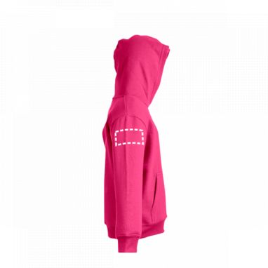 PHOENIX KIDS. Дестская толстовка унісекс з капюшоном, колір рожевий  розмір 10 - 30174-102-10- Фото №5