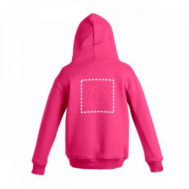 PHOENIX KIDS. Дестская толстовка унисекс с капюшоном, цвет розовый  размер 10 - 30174-102-10- Фото №10